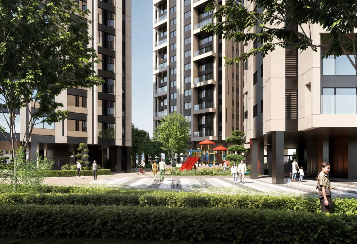 디 애스턴 한남 단지 조경 고급빌라 어메니티